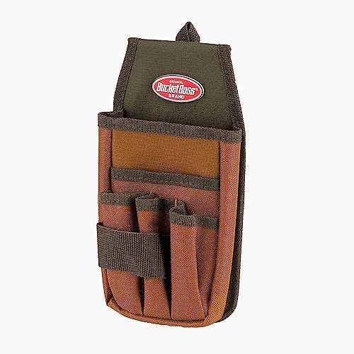 Bucket Boss - Utility Pouch with FlapFit, Pouches - Original Series (54170), Brown