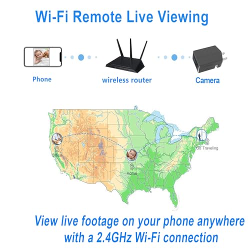 W-C7 2K Indoor Security Camera Wireless Wi-Fi with 64GB SD Card, Night Vision, Motion Detection, Cloud Storage, for Home, Office, Baby, Pet Monitoring & More