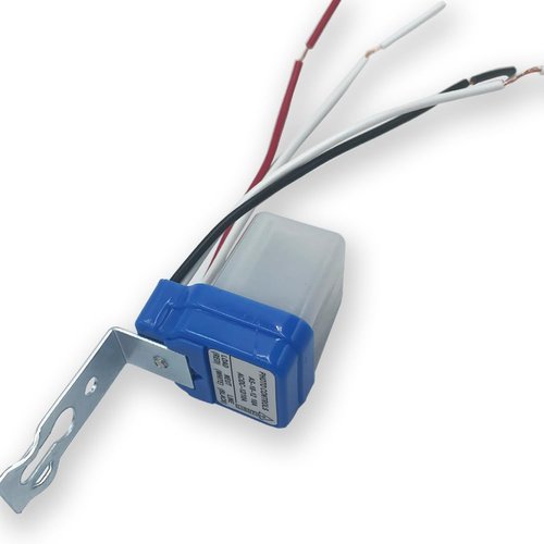 2pcs 12V/24V 10A Auto On/Off AC DC Photocell Light Switch Photocell Photo Switch Light Sensor Switch Dusk to Dawn LED Photocell Sensor for Outdoor/Indoor Lighting Fixtures (12V)