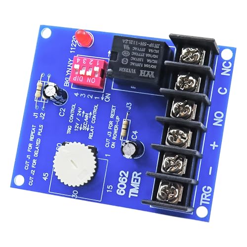 FUHUOLU 6062 Digital Timer 12/24VDC for Security & Access Control