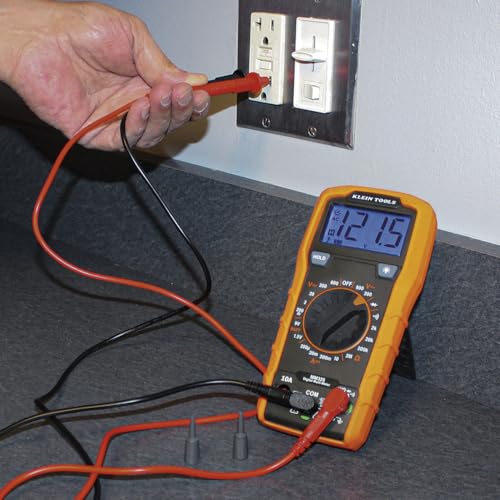 Klein Tools MM325 Digital Multimeter Manual-Ranging 600V AC/DC Voltage Tester