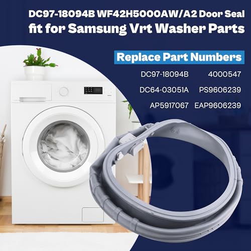 Samsung Washer Door Boot Seal DC97-18094B for WF42H5000AW/A2, WF42H5200AW/A2