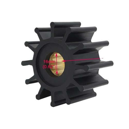 VTYZPOXI Universal 1210-0001 Seawater Cooling Pump Impeller Kit Compatible with 1210-0001 1210-0003 1210-0001-P CEF500107 SP30 Marine