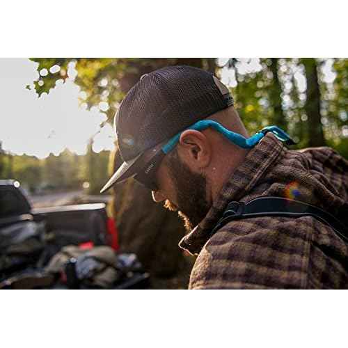 Croakies Cotton Suiters Eyewear Retainer, Black, 14 Inch x 1/2 Inch