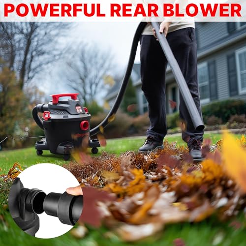 Shop-Vac 6 Gallon Wet Dry Vacuum with 4.5 Peak HP, Blower Function and Accessories