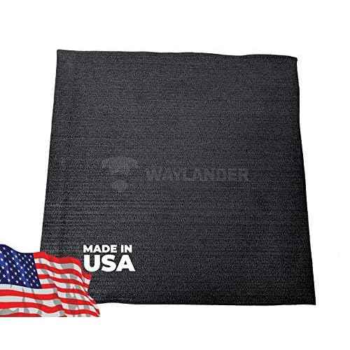 Waylander Carbon Felt Welding Blanket - Made in USA; Flame Retardant Fabric Up to 1800¡ÆF; Easy to Cut Fire Proof Mat