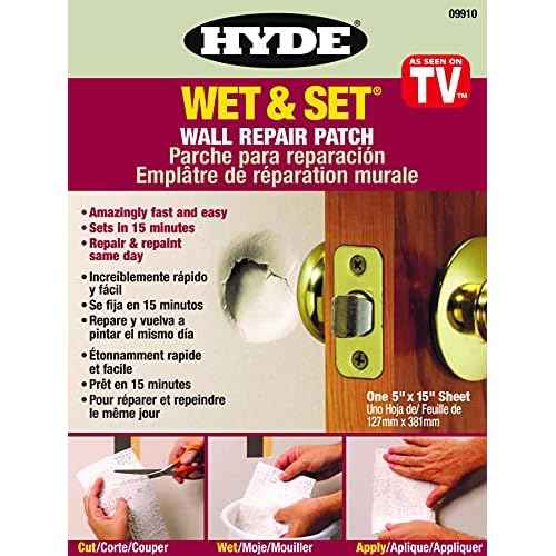 Hyde 9910 09910 Wet & Set, 1 Patch, White or Gray