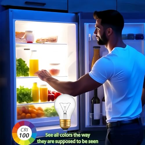 High Temp 300°C Oven Light Bulb 40W E26 120V 2-Pack for Oven/Microwave