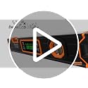 Mecurate 15.7-Inch Digital Level & Magnetic Angle Finder – Orange, ±0.1°