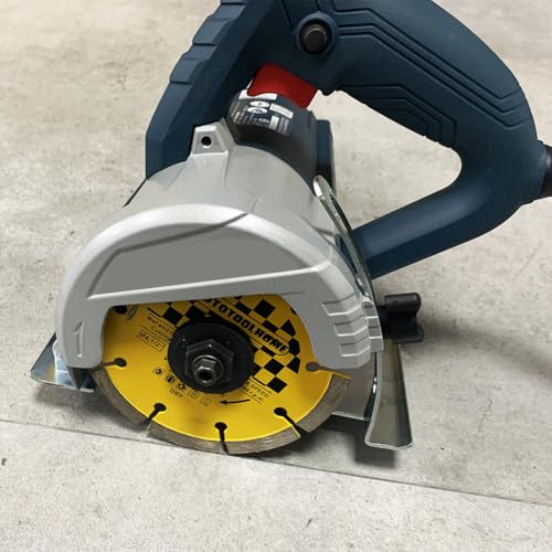 AUTOTOOLHOME 4 1/2-inch Diamond Saw Blades Angle Grinder Cutting Wheel Dry or Wet Grinding Disc Masonry Brick Concrete Ceramic Tile Cut Off Wheels