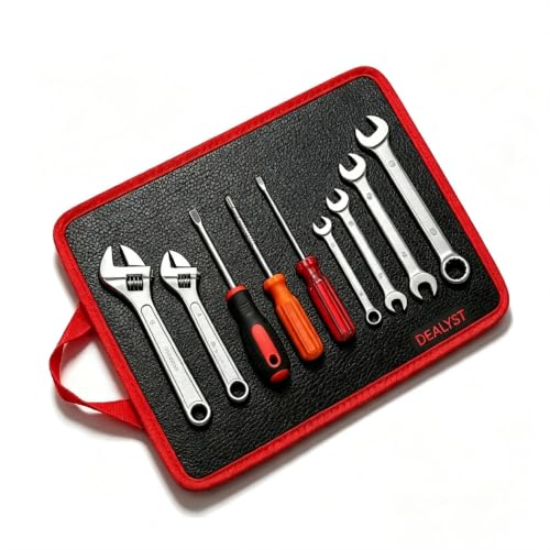 Flexible Magnetic Tool Mat with Non-Slip PVC Tray - Universal Garage Organizer