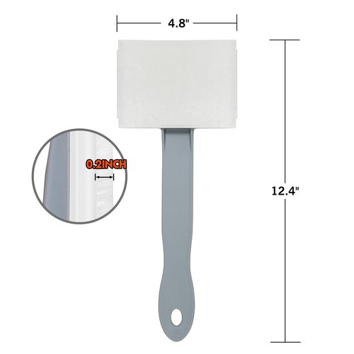 ROLLINGDOG 4" Reach-Behind Paint Pad - Paint Pad for Hard to Reach Places,for Behind Toilets, appliances and radiators