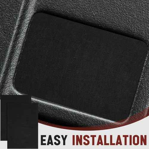 Pangda 2 Pcs Battery Protective Mat Battery Acid Absorbent Mat, Black for Marine Boat(8 x 12 Inch)