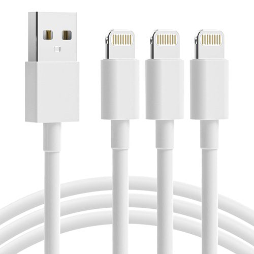Lightning Data Cable 3Pack, 6/6/6ft Fast Charging, High-Speed Data Synchronization Transfer, Suitable for iPhone 14/13/12/11 Pro Maxetc.