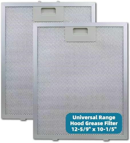 Universal Range Hood Grease Filter 12-5/9" x 10-1/5" | 5-Layer Aluminum Mesh, Dishwasher Safe