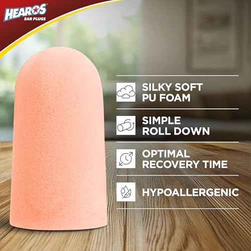 HEAROS Ultimate Softness Series Ear Plugs 28 Pair