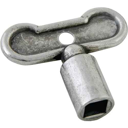Rocky Mountain Goods Silcock Key - Made for 1/4-inch Stem - Open and Close Sillcocks or Spigots - Durable Steel - Rust Resistant