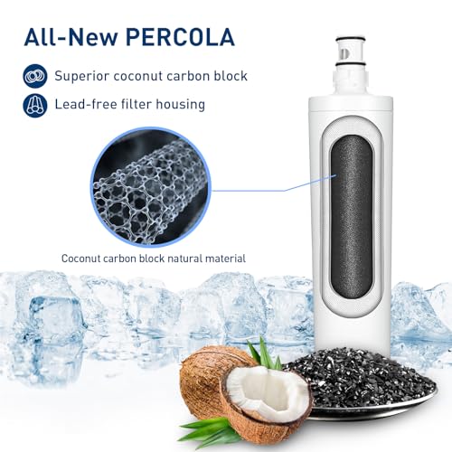 Percola Arctic Pure Ice Maker Water Filter 2-Pack for K00338/K00337