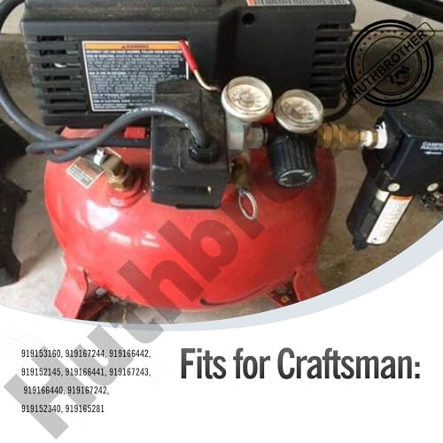 D30139 Air Compressor Graphite Gasket Kit Compatible With Craftsman DeVilbiss Porter Cable Compressors 919153160 919167244 D28760 N291819 KK-4949