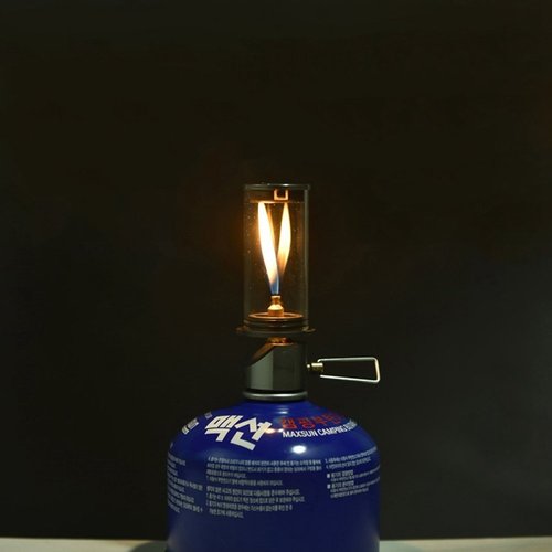 BRS-55 Gas Camping Lantern Camp Equipment Gas Candle Lights Lamp for Ourdoor Tent Hiking Emergencies