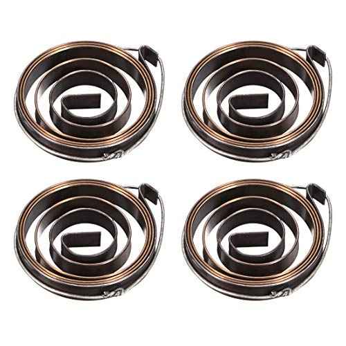 uxcell Drill Press Return Spring, Quill Spring Feed Return Coil Spring Assembly, 2.2Ft Long, 35 x 6 x 0.7mm 3PCS