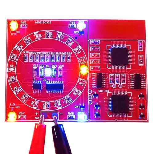 Gikfun DIY SMD SMT Welding Practice Soldering Skill Training Board NE555 CD4017 Water Flowing Led DIY Kit EK1885