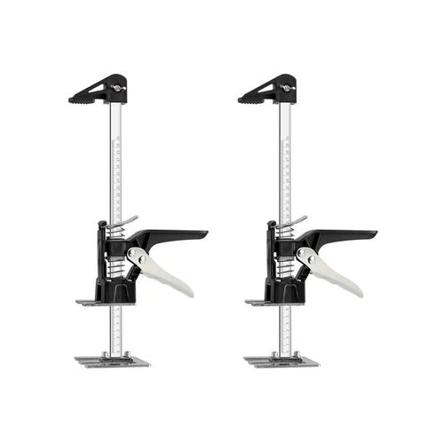 HLMOptimo Labor Saving Arm Jack 2 Pack,15.5 Inch Multifunctional Furniture Lifter Jacks for Installing Cabinets and Wall Tile Height Adjuster Handheld Tool