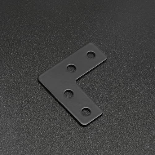 20 Pack Stainless Steel Corner Braces 1.57 Inch Flat Angle Brackets for Furniture & DIY