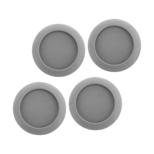 Yardwe 4Pcs Safety Gate Wall Protector Cups Easy Install Boy Girl Stair Gate Accessories for Wall Protection for Doorways Grey