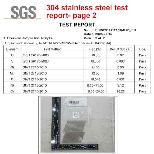16 Gauge Angled Finish Nails 304 Stainless Steel,(1-1/4", 1-1/2", 2", 2-1/2"), 20-Degree,Assorted Size Project Pack for Pneumatic, Electric Finish Nailer or Nail Gun (Assembly 1000)