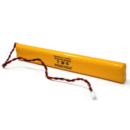 BBAT0043A Unitech BAT9.6V700 AA900MAH 9.6V ELB-B003 Lithonia ELB-B004 9.6v 900mAh Ni-CD Battery Pack Replacement for Exit Sign Emergency Light Fire Batteryhawk, LLC
