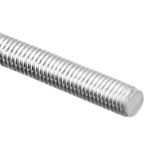 Quickun 304 Stainless Steel Fully Thread Rod, M16-2.0 Thread Pitch, 250mm Length, Right Hand Threads (Pack of 1)