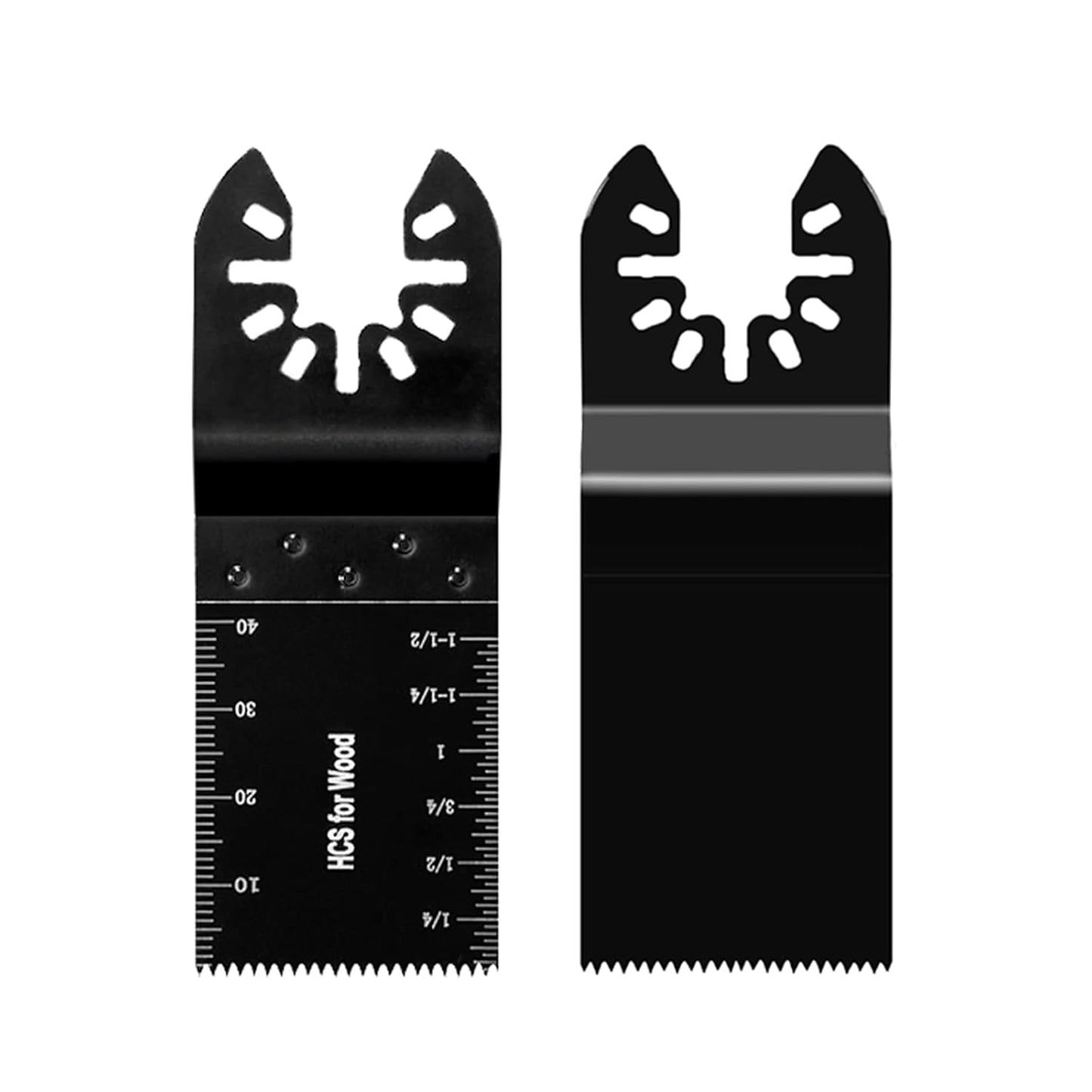 55 PCS Oscillating Saw Blades Quick Release Universal oscillating Tool Blades Wood Plastics and Metal Multitool Blade Kits for Wood fit Dewalt Rockwell Milwaukee Makita Ryobi