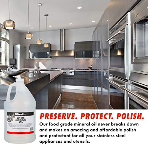 UltraPro NSF Food Grade Mineral Oil - 1 Gallon (128 Fl Oz) - Made in USA