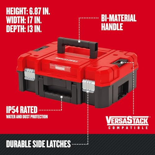 CRAFTSMAN VERSASTACK Tool Box, 17-inch, Stackable System (CMST17830)