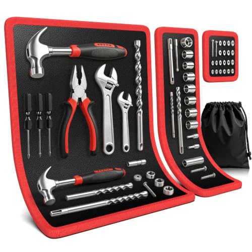 3 Pcs Flexible Magnetic Tool Mats Set – 40LB Ultra-Strong Grip, PVC, Anti-Slip