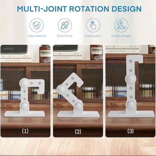 FYY Child Proof Door Lever Lock - 1 Pack Baby Proofing Door Locks for Kids Safety, 3M Adhesive Door Handle Lock Prevent Toddlers from Opening Doors, Adjustable Cabinet Locks Baby Safety Products