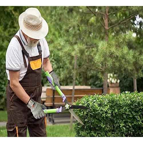 Cutting Gloves, 2 Pairs of Cut Resistant Gloves Food Grade, Cut Resistant Gloves for Kitchen, Oyster Shucking, Fish Fillet Processing, Carving Wood and Gardening(Medium-Grey)