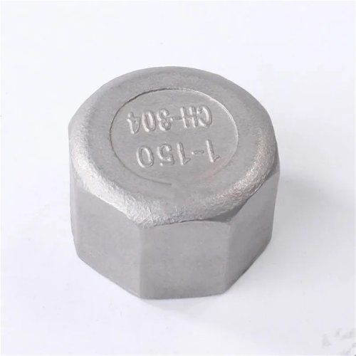 BCMCBV 1/8" 1/4" 3/8" 1/2" 3/4" 1" 1-1/4" 1-1/2" BSP Female Thread 304 Stainless Steel Pipe Fitting Hex Head Socket Plug End Cap(1-1/2")