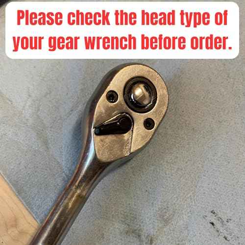 72-Tooth Ratchet Repair Kit for Ratchet Wrench ? Medium Size Only ? Not for Smaller or Large Ratchets ? Gear, Pawl, Springs, Screws Included