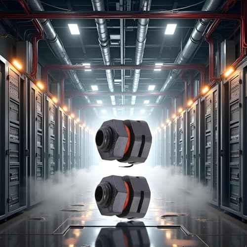 2Pcs Black Dustproof Waterproof IP68 Breather Screw Air Vent, M12x1.5 Pressure Reducing Valve, Lighting Breather Plug for Moisture and Pressure Control Venting Screw for Outdoor Electrical Enclosures