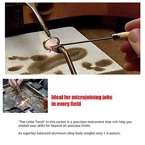 Mini Gas Torch Soldering Jewelry Welding Micro Soldering Brazing Cutting Tools Kit & 5 Tips