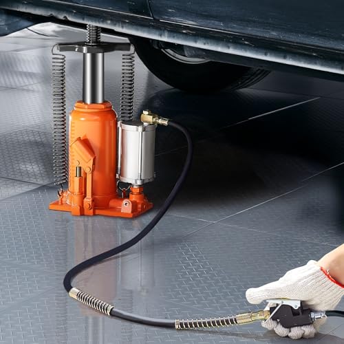 VEVOR 20 Ton Air Hydraulic Bottle Jack All Welded Heavy Duty Lifting