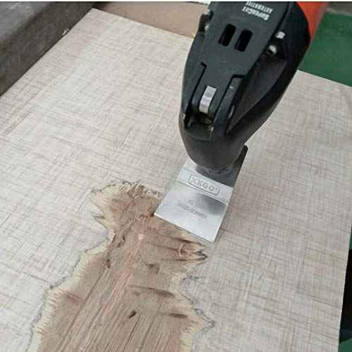 XXGO 4 Pcs Oscillating Multi Tool Scraper Blades for Scraping Cutting Removing Paint Caulk Adhesive Sealant XG4201