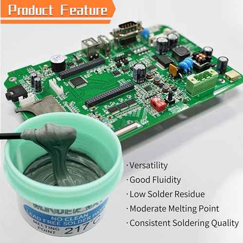 Wonderway Sn99/Ag0.3/Cu0.7 T4 Lead Free Solder Paste 217¡É Melting Point No-Clean(100g)