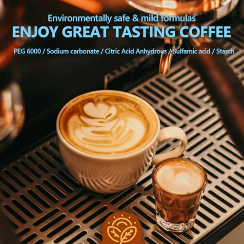 USKICH 34-Pack Coffee Maker Cleaner Tablets - Descaler for All Brands (1 Count Pack of 34)