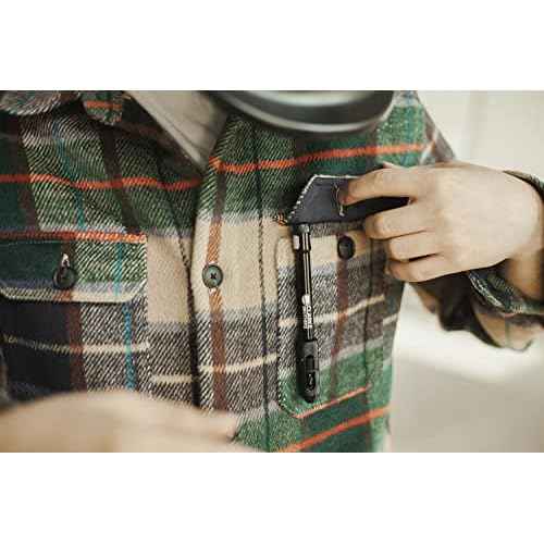 Clarke Brothers Tig Welding Pen Holder ? Welder Feeder with Metal Case for Storage ? Enhanced Comfortable Grip Tig Finger ? Practical Pocket Clip ? Professional Welding Results