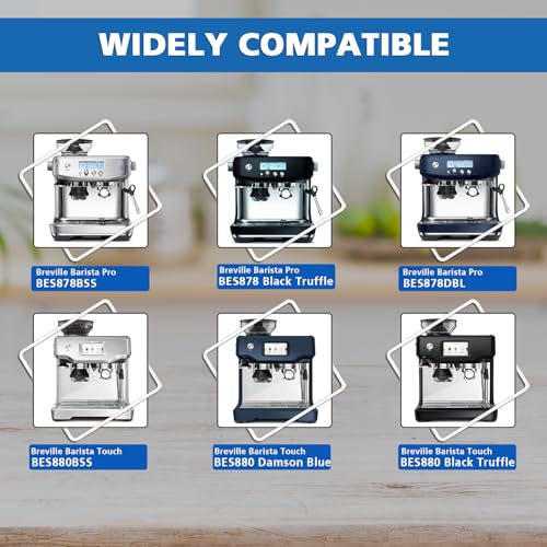 Isinlive 4 Pack Water Filter Replacement for Breville Espresso Machines BES880 BES881 BES878 BES990