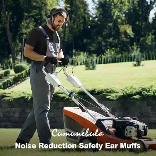 Noise Reduction Ear Protection Ear Muffs, Shooting Ear Protection, SNR 28dB Noise Cancelling Headphones for Adults Kids Autism, Hearing Protection for Shooting,Gun Range,Mowing