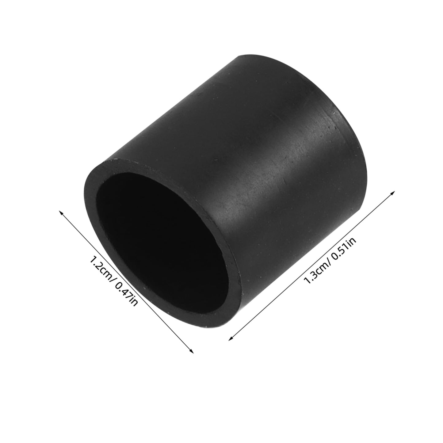 STOBOK 60pcs Non-Slip Round Chair Leg Caps Rubber Furniture Feet Protectors for Hardwood Floors U-Shaped Table Leg Covers Sturdy Floor Protectors for Chairs and Tables